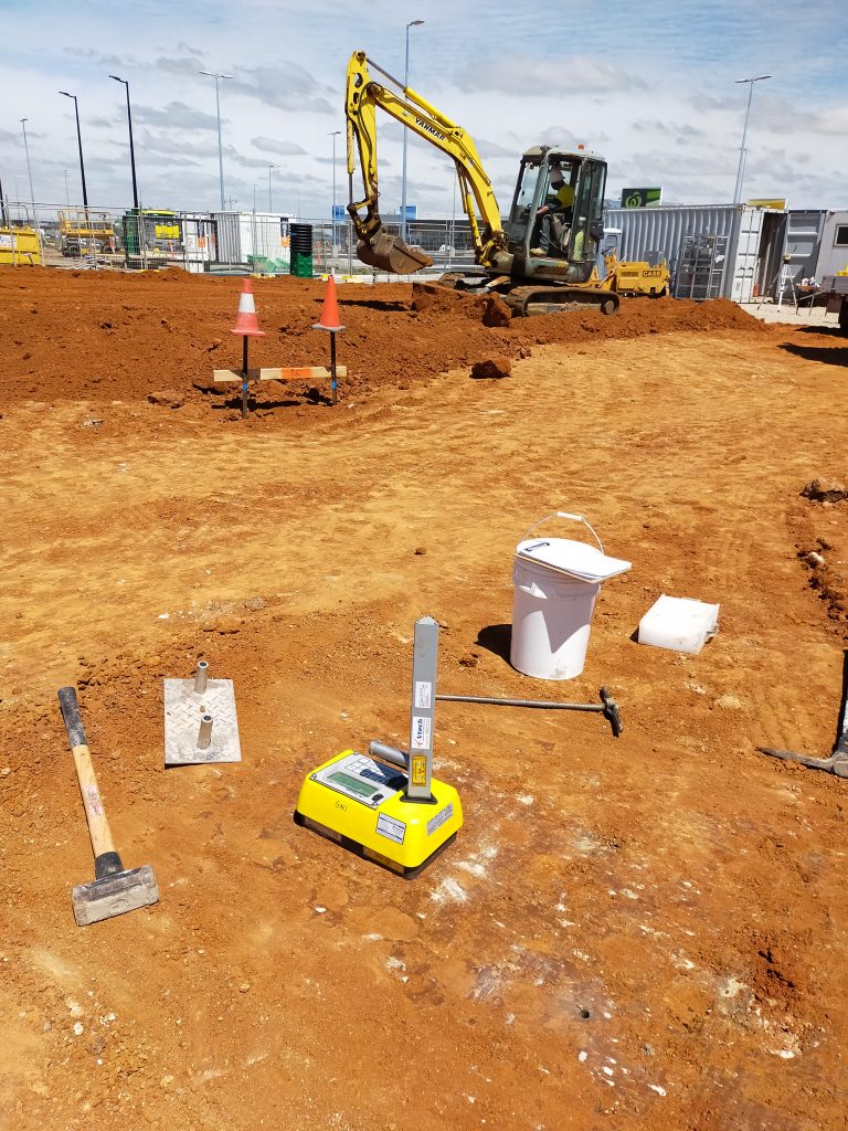 Level 1 earthwork supervision
